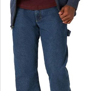 Wrangler Stonewash Premuim Fleece Lined Jeans